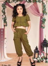 Mahendi Colour Latest Collection Designer Western Look imported Fancy Piece Kids Wear NYNYWE 05